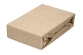Prześcieradło Jersey Z Gumą 150/160x190/200 CLASSIC Brązowe