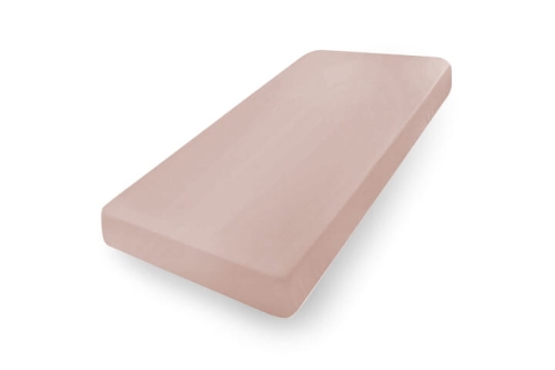 Prześcieradło Jersey Z Gumą 180/190x190/200 CLASSIC Pudrowo Różowe