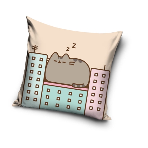 Poszewka Dziecięca 3D 40x40 PUSHEEN Kotek