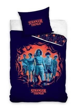 Pościel bawełniana STRANGER THINGS 160X200 NETFLIX  