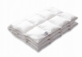 Kołdra PUCH GĘSI 70% 155x200 Basic Plus 1500g PREMIUM biała