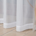 Firanka gotowa na taśmie WOAL 250x140cm biały Balkonowa