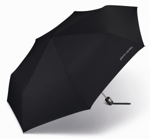 Parasol Pierre Cardin CZARNY  automatycznie otwierany Mini Easymatic