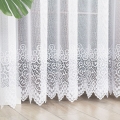 Firanka gotowa żakardowa VIOLETTA 250x200cm Balkonowa biała