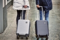 Walizka mała kabinowa National Geographic Abroad Srebrna