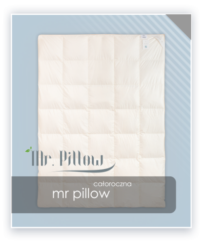  Kołdra 155x200 Całoroczna Puch 60%  Mr Pillow