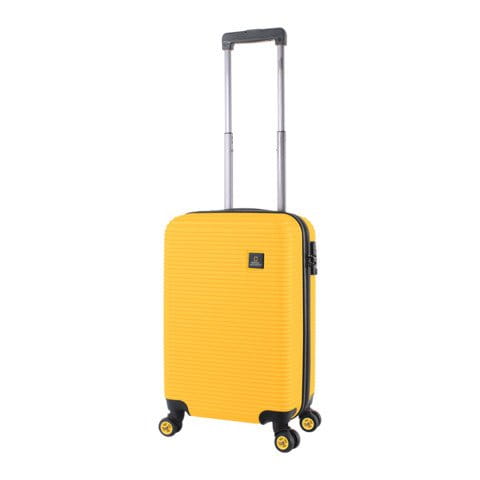 Walizka mała kabinowa National Geographic Abroad Żółta