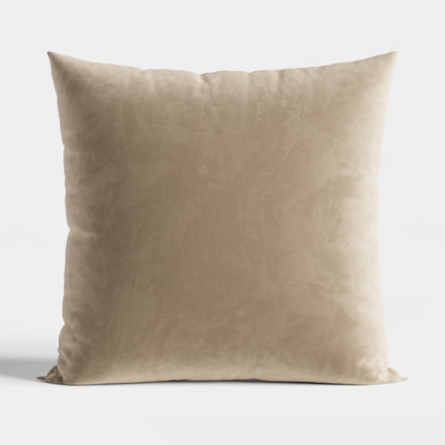 Poszewka 40x40 Dekoracyjna Velvetowa C.Beżowa