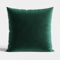 Poszewka 40x40 Dekoracyjna Velvetowa Zielona Szmaragdowa