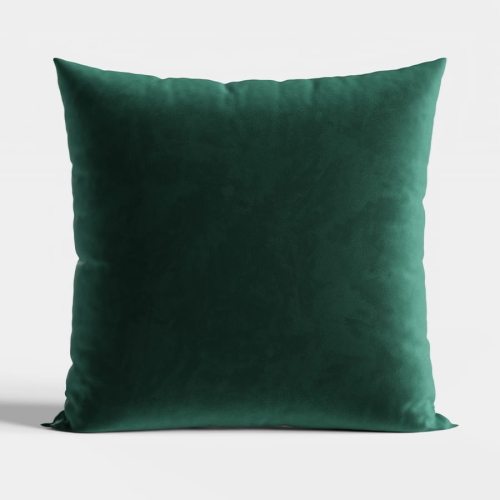 Poszewka 40x40 Dekoracyjna Velvetowa Zielona Szmaragdowa