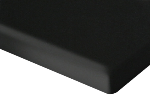 Prześcieradło Jersey z gumką 90x200 Czarne Prestige Collection 160 g/m2
