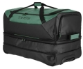 Torba Podróżna na kółkach Travelite BASICS 70cm Czarno Zielona poszerzana 