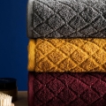 Ręcznik łazienkowy 70x140 Żółty Miodowy Olivier Premium