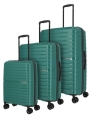 Zestaw Walizek L/M/S Trient Travelite Zielony