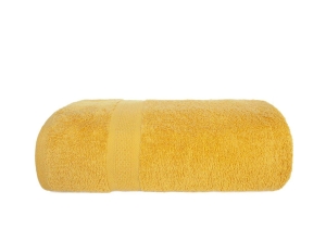 Ręcznik 70x140 Leo łazienkowy Miodowy Zółty 100% bawełna 450g miękki 