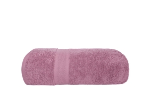 Ręcznik 50x90 Leo łazienkowy Liliowy 100% bawełna 450g miękki 