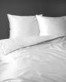 Pościel Pure z Makosatyny bawełnianej 220x200 Biała Premium 