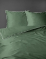 Pościel Pure z Makosatyny bawełnianej 220x200 Zielona Premium 
