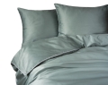 Pościel Pure z Makosatyny bawełnianej 160x200 Miętowa Premium 