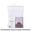 Firanka gotowa żakardowa BAKARO 520x160cm biały 