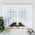 Firanka gotowa żakardowa DEMETRIA 400x160cm biały  