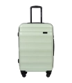 Walizka Średnia M WINGS Pistacjowa Zielona Polipropylen 