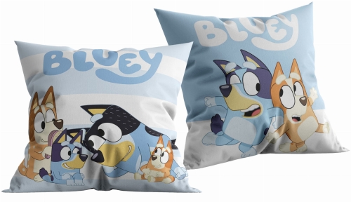 Poduszka 40x40 Bluey Niebieski Piesek Hit Bajka 