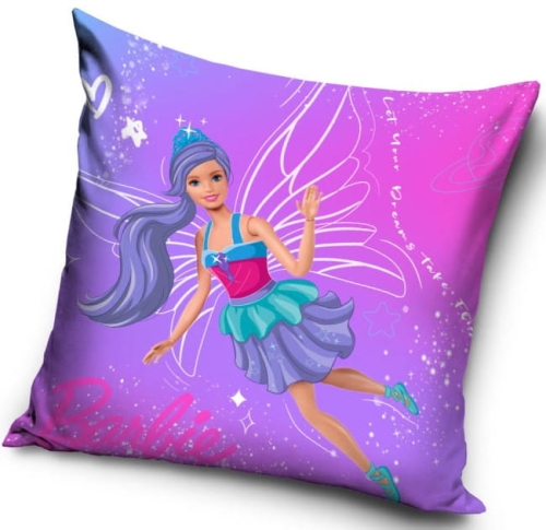 Poduszka Dziecięca 40x40 Barbie Arielka Velvet  