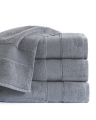 Ręcznik 50x90 Rocco szary 600g 100% bawełna 