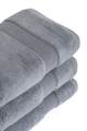 Ręcznik 50x90 Rocco szary 600g 100% bawełna 
