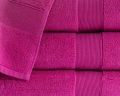Ręcznik 50x90 Rocco amarantowy 600g 100% bawełna 