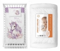 Komplet do łóżeczka 90x120 Kołdra + Pościel Jednorożec Unicorn 
