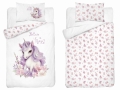 Komplet do łóżeczka 90x120 Kołdra + Pościel Jednorożec Unicorn 