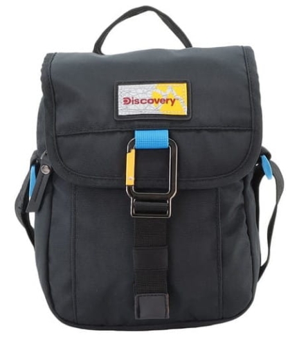 Torba na ramię z klapą Discovery ICON 711 Czarna