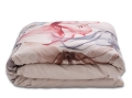 Pościel Lniana LINEN Druk 160x200 Lilie 02