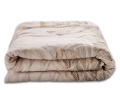 Pościel Lniana LINEN Druk 160x200 Liście Monstera 01