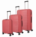 Zestaw Walizek L/M/S Mooby Travelite Czerwony