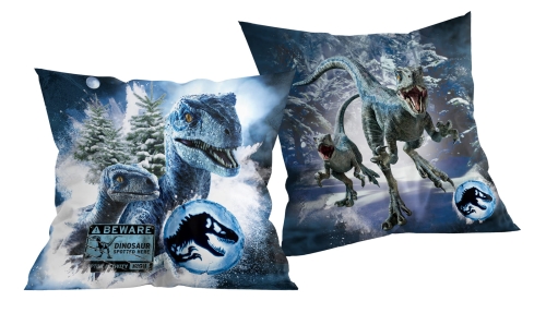 Poduszka 40x40 Jurassic World Dinozaur T-rex
