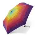 Parasol Happy Rain Ultra Mini Tęczowy Multikolor z czerwonym