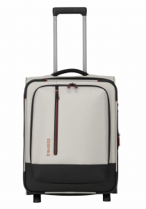 Walizka Kabinowa 55cm S 2 koła TRAVELITE Crosslite Popielata Natur