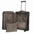 Walizka Kabinowa 55cm S 2 koła TRAVELITE Crosslite Czarna