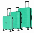 Zestaw walizek Travrlite Orbita L/M/S Zielony