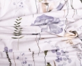 Pościel Flanelowa 160x200 F90 Kwiaty Pastelowe