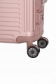 Walizka Next Kabinowa 55cm S Aluminium Premium Różowa Rose
