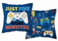 Poszewka Świecąca w ciemności 40x40 Gamer Pad BAWEŁNA  