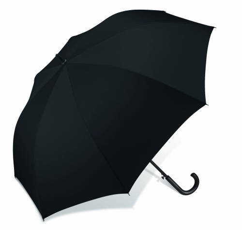 Parasol Happy Rain Golf Długi Long Czarny