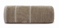 Ręcznik 50x90 Teo Taupe /C. Beżowy 470g 100% bawełna z welurem  