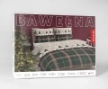 Pościel Świąteczna 160x200 Skrzaty Świąteczne Kratka Zielona 100% Bawełna 