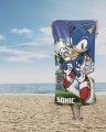 Ręcznik kąpielowy Super Sonic 70x140  Bawełna Oryginalna licencja