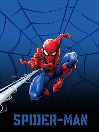 Koc Polarowy Narzuta 150x200 Spider Man Marvel